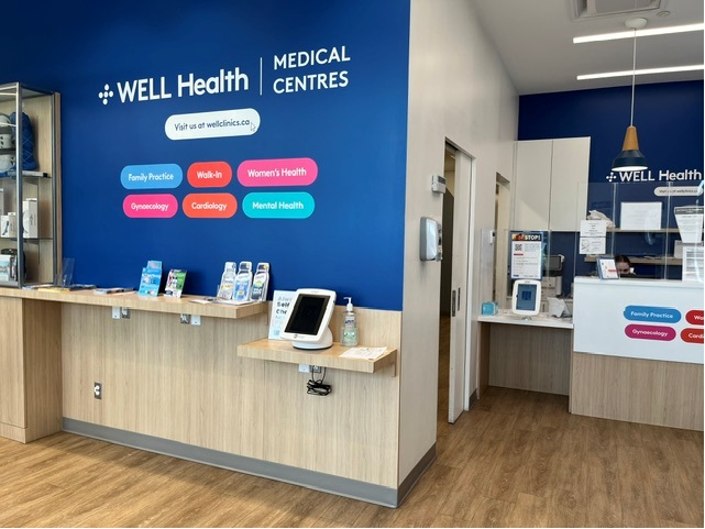 Well Health Clinic reception